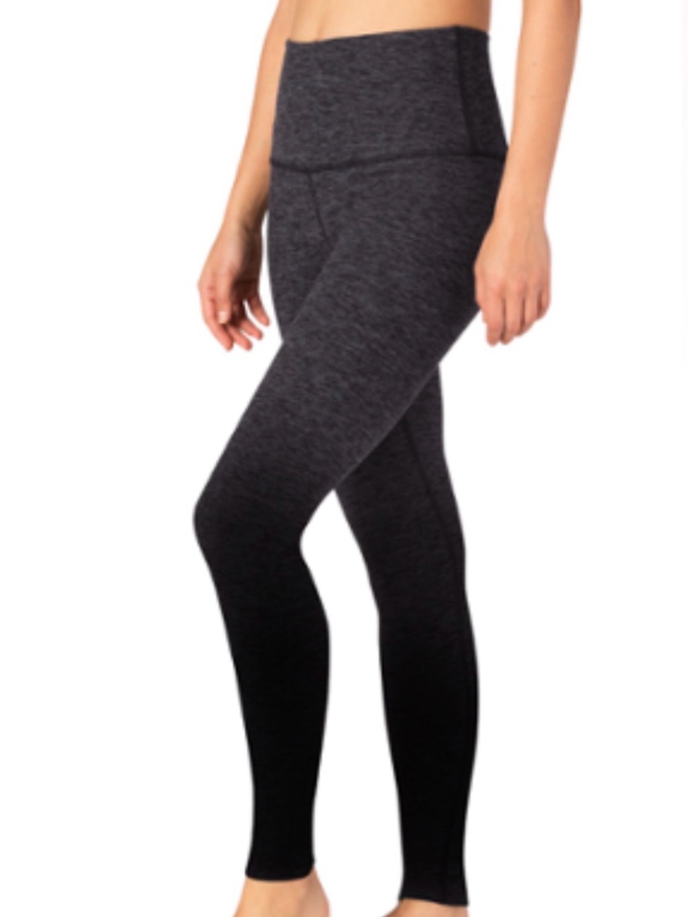 Beyond Yoga high rise Ombré long legging - gray/black - small
